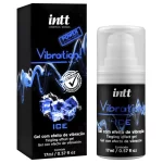 Vibration Power Gel Excitante que Vibra Extra Forte Sabor Ice 17ml Intt - Imagem 2