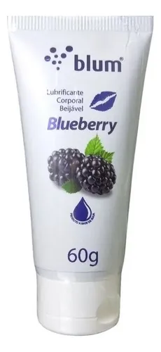Gel Lubrificante Aromático Blueberry 60g Blum