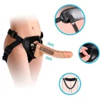 Croods 3 - Strapon Cinta Com Pênis Vibrador Recarregavel - 20X3,5CM S-Hande - Imagem 2