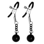 Grampos para Mamilos com Presilhas Ajustáveis e Bolas de Ferro