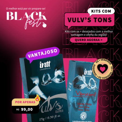 KIT VANTAJOSOS: VIbration Vinho Tinto + Vulv's Tons – BLACK ENCANTO