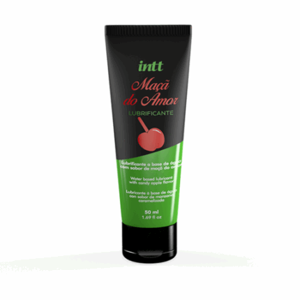 Lubrificante a Base de Água Sabor Maçã do Amor 50ml Intt