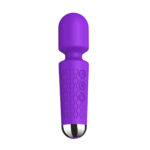 Mini Toy Vibrador Varinha Mágica com 20 Modos de Vibrações e 8 Níveis e Velocidade Vip Mix